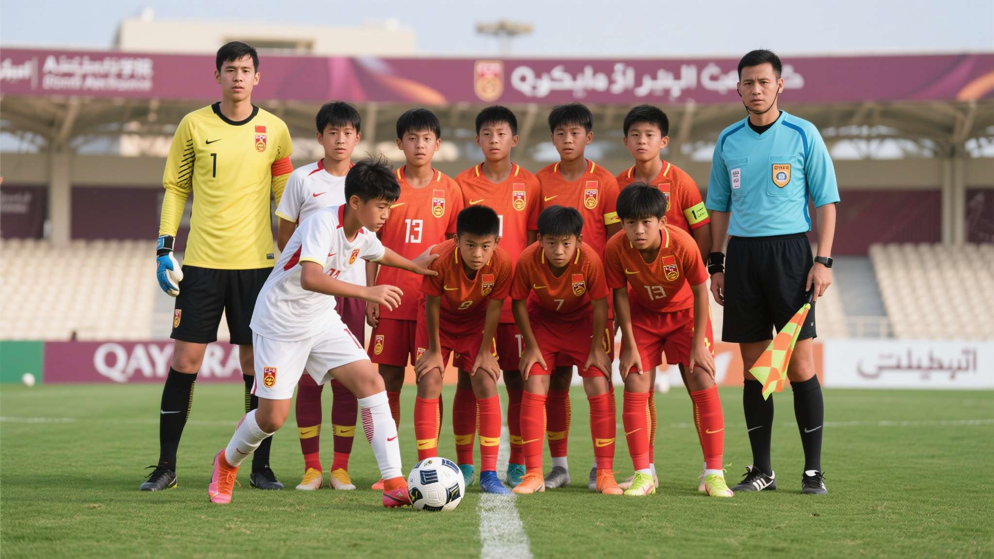 冲2-0!U17国足vs卡塔尔生死战,日主帅:咱还活着 感谢足球之神 冲2-0!U17国足vs卡塔尔生死战,日主帅:咱还活着 感谢足球之神